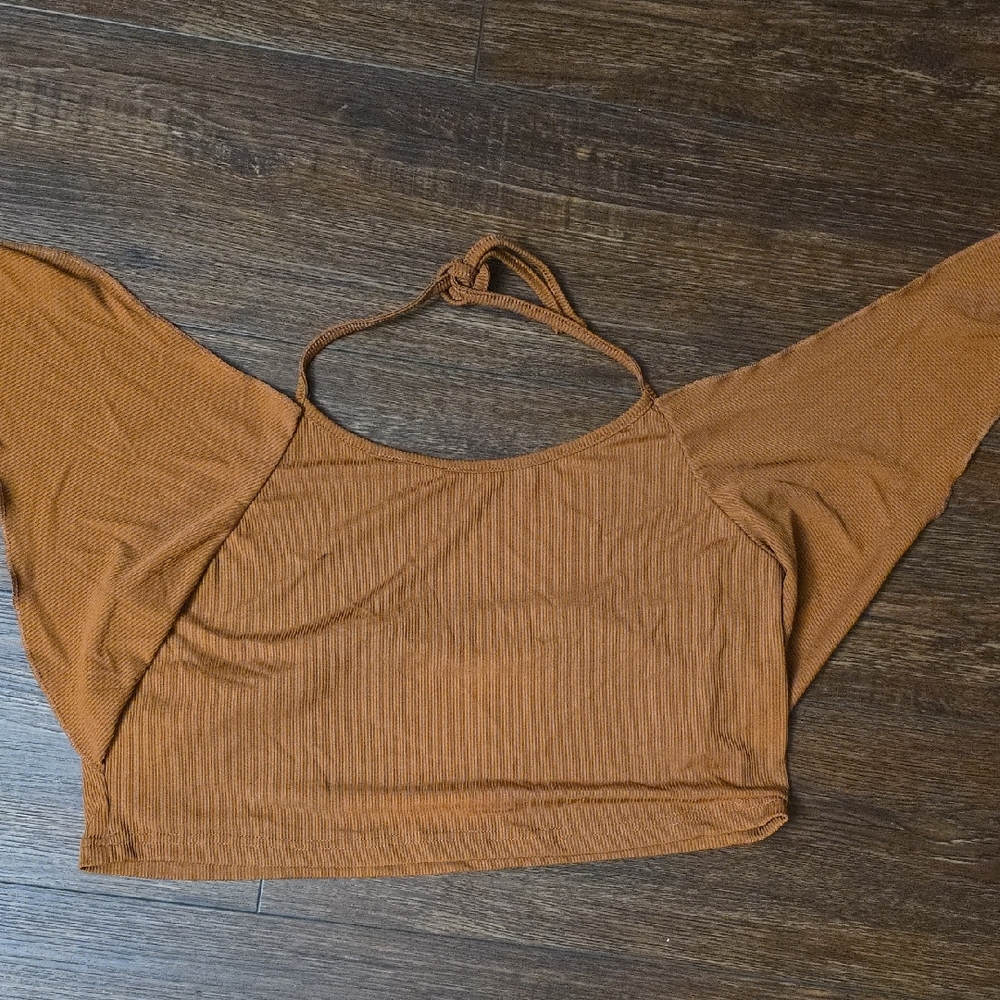 SHEIN Rust Crop Top